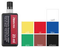 Zeichentusche 23 ml, hohe Deckkraft - 7 Farben