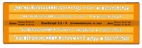 Schriftschablone Standardgraph 2523 DuoScript für...