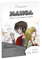 Mangablock 80 g/qm, DIN A4, 40 Blatt