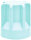 pastellblau seidenmatt